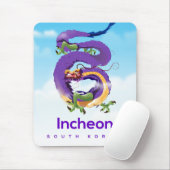 仁川南韓ドラゴン マウスパッド (マウス)