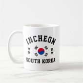 仁川 韓国 コーヒーマグカップ (左)