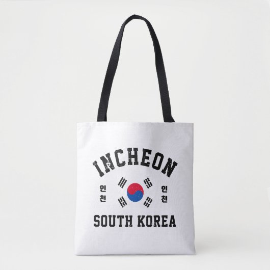 仁川 韓国 トートバッグ (正面)