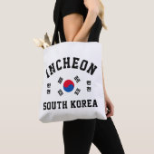 仁川 韓国 トートバッグ (クローズアップ)