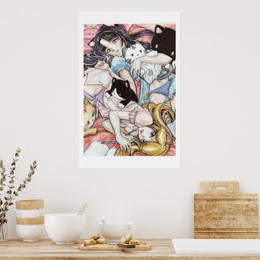 仁治・桃 ポスター (キッチン)