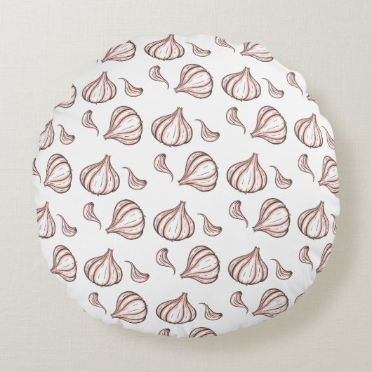 仁肉 ラウンドクッション (正面)