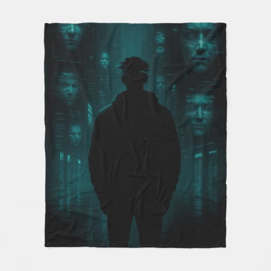 今あなたを見ている人たち フリースブランケット (正面)