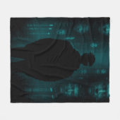 今あなたを見ている人たち フリースブランケット (正面(横))