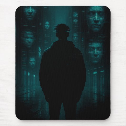 今あなたを見ている人たち マウスパッド (正面)