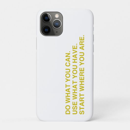 今いる場所から始めよう Case-Mate iPhoneケース (裏)