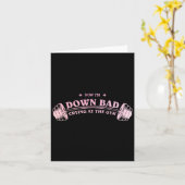 今おもしろいはジムで悪い泣き叫びだおもしろい カード (黄色い花)