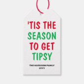 今おもしろい時候 |クリスマス ギフトタグ (正面)