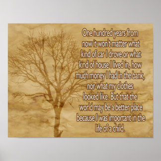 今から100年後***ポスターアート ポスター