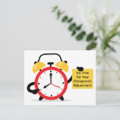 今がカイロプラクティック調整 ポストカード (スタンド正面)