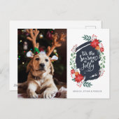 『今が今の季節すてき | フォトホリデーカード シーズンポストカード (正面/裏面)