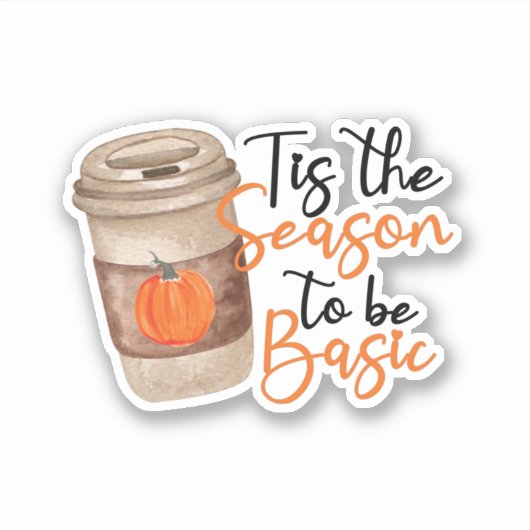 今が基本の季節 シール (正面)