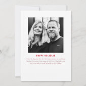 今が恥ずかしいクリスマスの季節 (裏面)