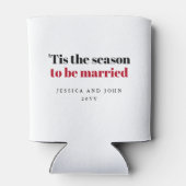 「今が文字になる季節結婚したはっきりしただ 缶クーラー (裏面)