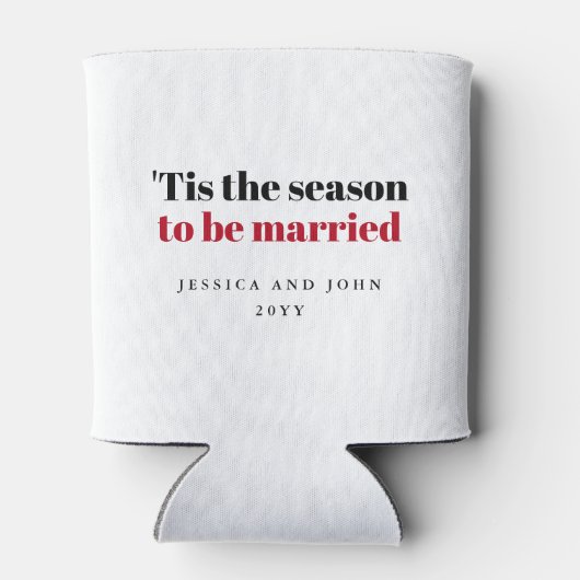 「今が文字になる季節結婚したはっきりしただ 缶クーラー (裏面)