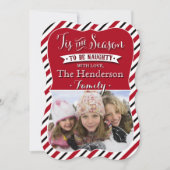 今が旬いけなだ |赤い写真の休日 シーズンカード (正面)