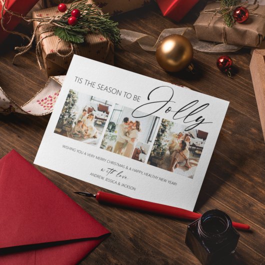 今が旬すてきだ |写真のコラージュ シーズンカード