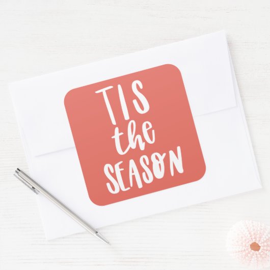 今が旬だ スクエアシール (封筒)