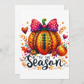 今が旬だ 招待状 (正面/裏面)