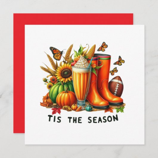 今が旬だ 招待状 (正面/裏面)