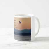 今が時だ……やる気を起こさせる. コーヒーマグカップ (正面右)