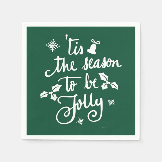 今が～になる季節すてきだ スタンダードカクテルナプキン (正面)