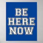 今ここにいる ポスター (正面)