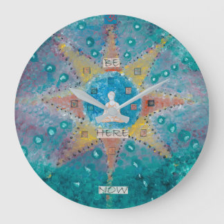 今ここに来ている ラージ壁時計