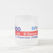 今こそターンブマグの時間だ フロストグラスマグカップ (中央)