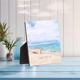 今こそチャンス！座礁した漁船 フォトプラーク