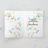 今こそ世界がカキの卒業おめでとう サンキューカード (内部)