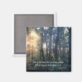 今こそ主が磁石を作った日だ マグネット (正面/裏面)