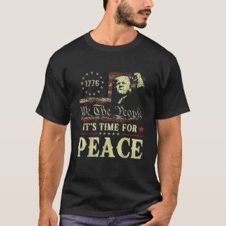 今こそ平和世界の時だ Tシャツ