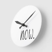 今こそ ラウンド壁時計 (傾斜)