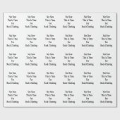 今これは石の登山の時間です ラッピングペーパー (フラット)