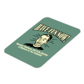 今すぐおもしろいを持っている：ミニバン郊外の運転 マグネット (左側)