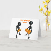 今すぐお会いできるお客様 – おもしろい誕生日案内 カード (黄色い花)