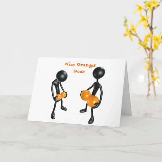 今すぐお会いできるお客様 – おもしろい誕生日案内 カード (黄色い花)