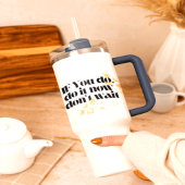 「今すぐやる気を起こさせる引用文すはっきりしたる金ゴールドインスパイア- トラベルマグ