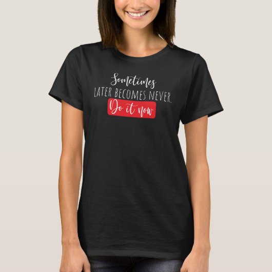 今すぐやれ Tシャツ (正面)