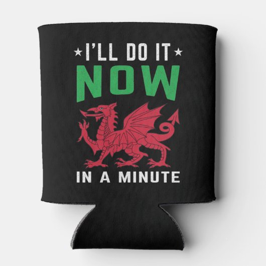 今すぐウェルシュことわざでおもしろいやる 缶クーラー (裏面)