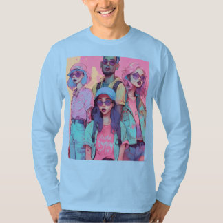 今すぐストップお止め: Pastel Vibes Tee Tシャツ