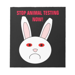 今すぐストップ動物試験メモ帳 ノートパッド