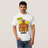 今すぐプランクワイン後のジおもしろいムシャツ Tシャツ (正面フル)