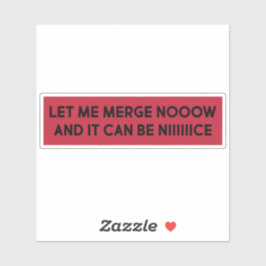 今すぐマージして良い事ができるおもしろい- シール