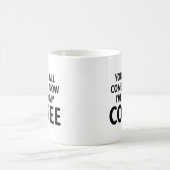 今すぐ出来られる コーヒーマグカップ (中央)