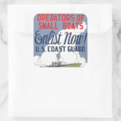 今すぐ参加！米国沿岸警備隊 スクエアシール (バッグ)