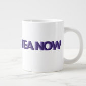 今すぐ地獄のYey Tea - Purple JUMBO size ジャンボコーヒーマグカップ (右)