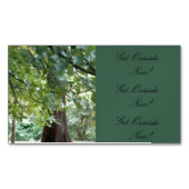 今すぐ外に出る名刺マグネット マグネット名刺 (正面)