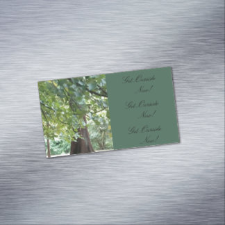 今すぐ外に出る名刺マグネット マグネット名刺